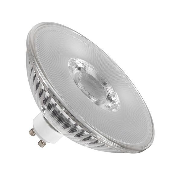 SLV LED-Leuchtmittel QPAR111 GU10 transp.8W 2700K CRI90 38°