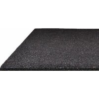 Streb Gummi-Schutz-Matte schwarz 105x105cm H8mm