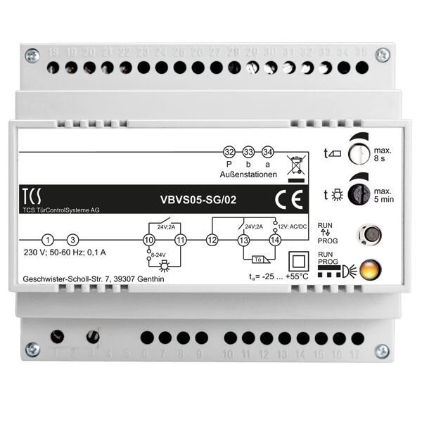 TCS Versorgungs- und Steuergerät VBVS05-SG/02 6TE