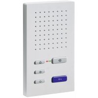 TCS Audio-Haustelefon ISW3130-0140 weiss Komfort 5 Tasten