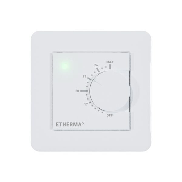 Etherma Thermostat eTWIST-BASIC-1 Drehrad mit App-Funktion
