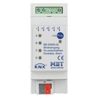 MDT Binäreingang BE-04000.02 4fach 2TE REG...