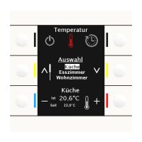 MDT Bedienzentrale Smart 86 Farbdisplay reinweiß...