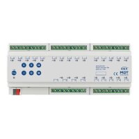 MDT Schaltaktor KNX 24fach 12TE REG 16A 230VAC Kompakt