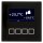 MDT Glas Temperaturregler SCN-RT1GS.01 mit LCD Anzeige schwarz