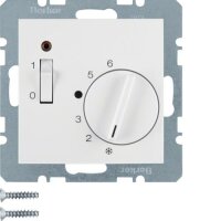 Berker Raumtemperaturregler 20301909 polarweiss matt