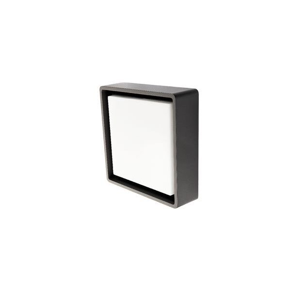 SG-Leuchten LED-Wandleuchte LB22 Frame Square graphit 6W 500lm 3000K