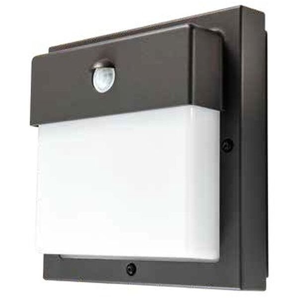 SG-Leuchten LED-Wand-/Deckenleuchte LB22 Bassi schwarz E27 PIR-Bewegungsmelder