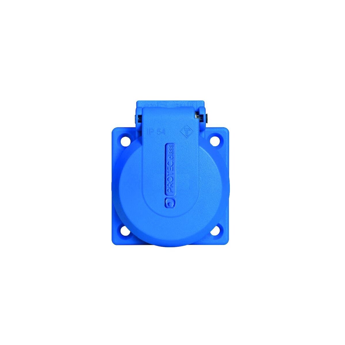 4er Pack Unterputz-Steckdose IP54 – Spritzwassergeschützt, 50x50 Mm, Mit Klappdeckel