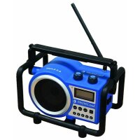 PROTEC Baustellenradio PAULA 2.0 MW/UKW blau