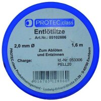 PROTEC Entlötlitze PELL20 (1,6 m) 2,0mm