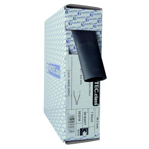 PROTEC Schrumpfschlauch-Box PSB-SW16 1,6mm schwarz 15m