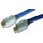 PROTEC HDMI-Kabel PHDMI S2 s/b Stoff-Mantel 2m