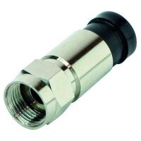 PROTEC F-Compressionsstecker PFSC25 7mm Koax PK=25 Stck