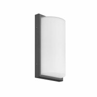 LCD LED-Wandleuchte LB22 anthrazit IP44 12W 1200lm 3000K