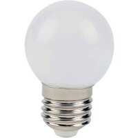 IDV LED-Leuchtmittel Deco 0,8W 58lm E27 827 weiss IP44