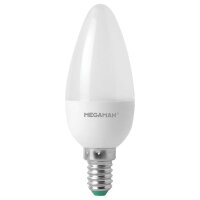 IDV LED-Leuchtmittel LB22 2,9W 250lm E14 827 Kerze Opal