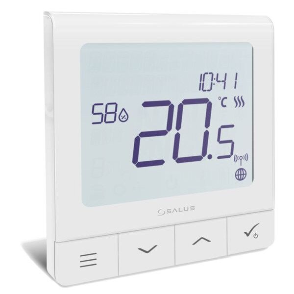 SALUS Raumthermostat SQ610 QUANTUM Unterputz 230V m. Display