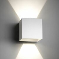 DieFra LED-Wandleuchte Cube 6W 230V 3000K 120° 500lm