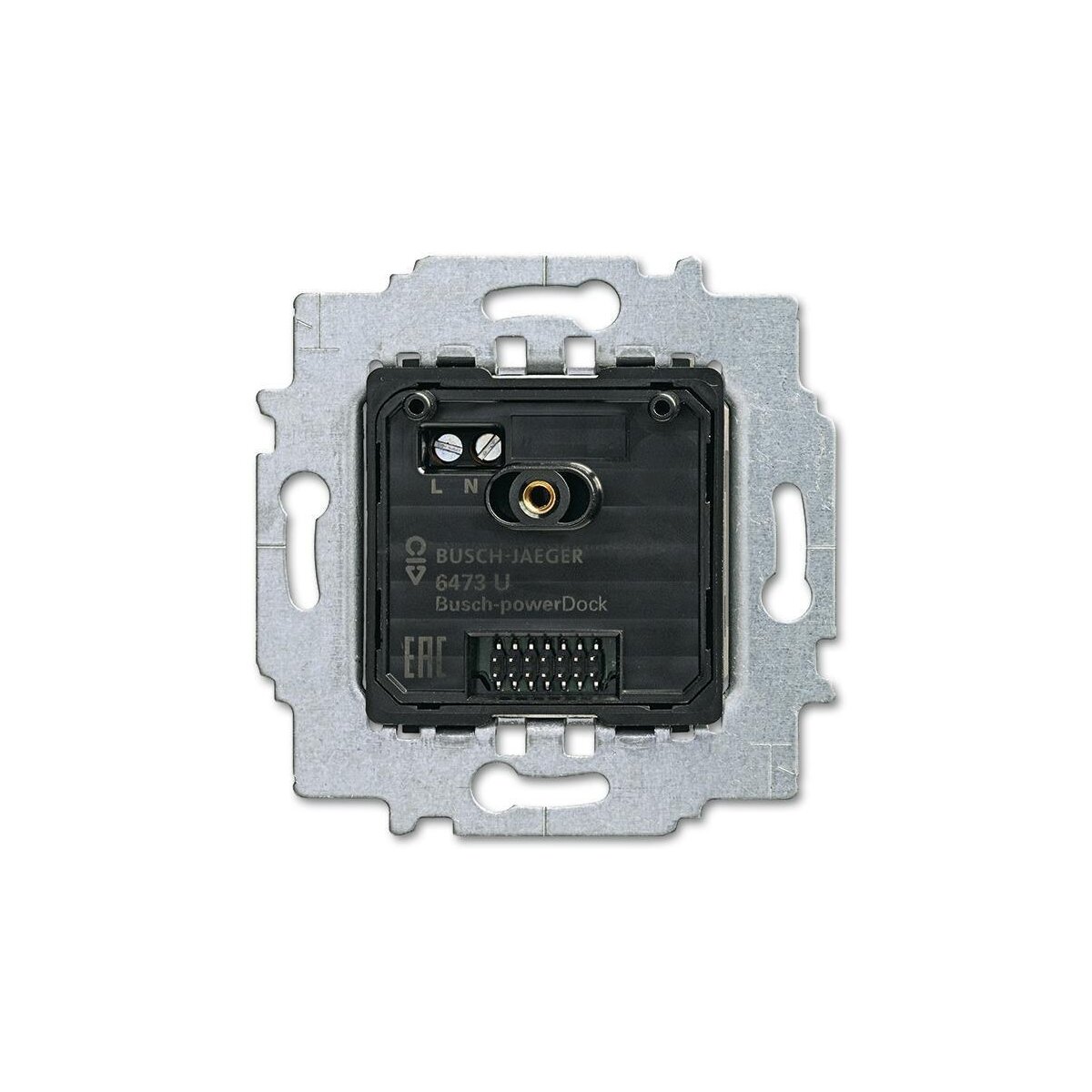Busch Jaeger 6478-84 Zentralscheibe studiows für USB-Ladest-Einsatz 6478-84 2CKA