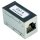 SCMP RJ45 Kupplung (f-f) vollgeschirmt Metallgehäuse Cat.6 Klasse E