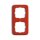 Busch-Jaeger Abdeckrahmen 2512-217-101 2fach rot RAL 3020