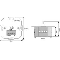 Molto Luce Steuergerät DALI MCU Drehregler f. max. 25 DALI