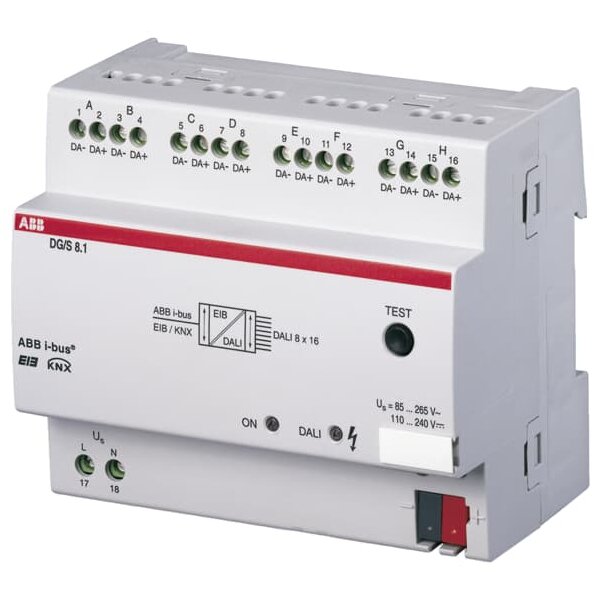 ABB DALI-Gateway DG/S8.1 8fach