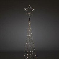 Gnosjö LED-Lichterkette 6315-890 Mantel inn. silb. 5...