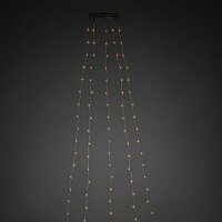 Gnosjö LED-Lichterkette 6377-890 Mantel inn. silb. 5...