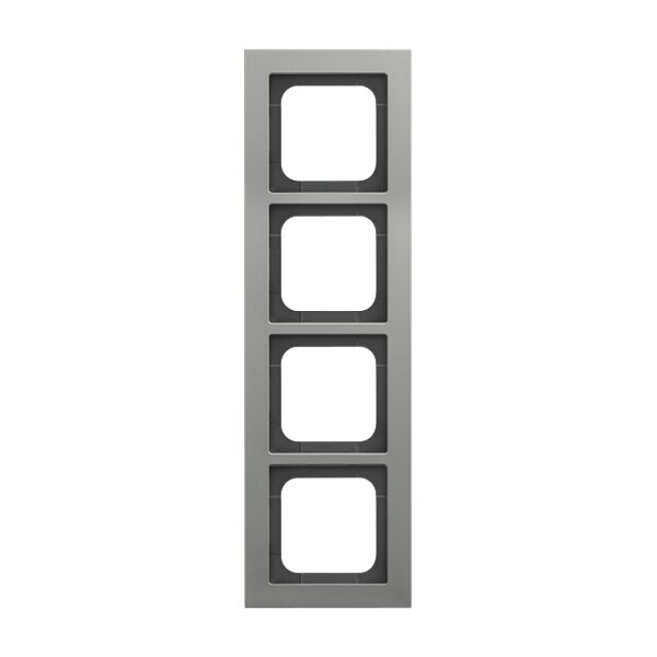 Busch-Jaeger Abdeckrahmen 1724-270 4fach platin