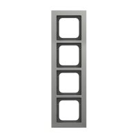 Busch-Jaeger Abdeckrahmen 1724-270 4fach platin