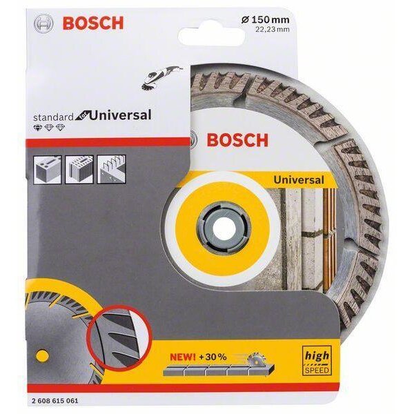 Bosch Diamantscheibe DIA-TS 150x22,23mm Standard