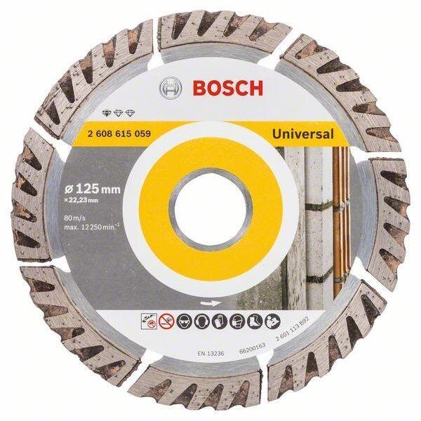 Bosch Diamanttrennscheibe DIA-TS 125x22,23 Standard for Universal