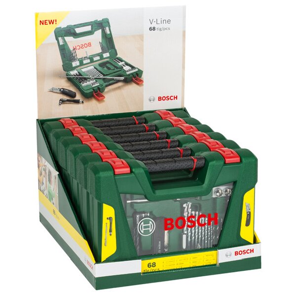 Bosch Bohrer- und Bit-Set V-Line 68tlg.