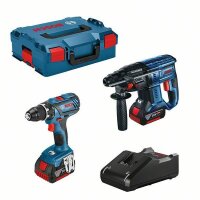 Bosch Akku Werkzeug Set GSR 18V-28 + GBH 18V-21 18V-Set