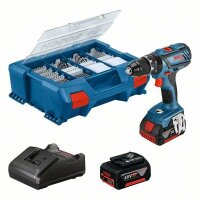 Bosch Akku-Schlagbohrschrauber GSB 18V-28 2x4.0Ah L-Case...