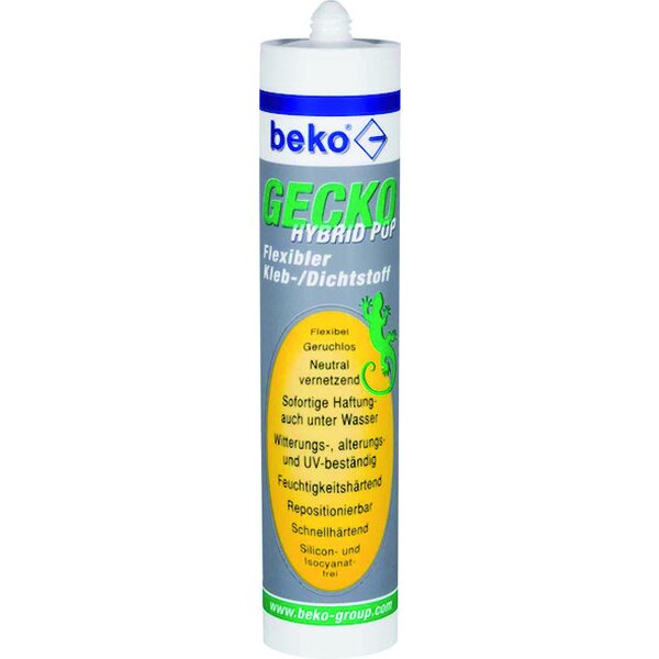 BEKO 1-K-Klebstoff GECKO Hybrid POP 310ml weiss (MHD)