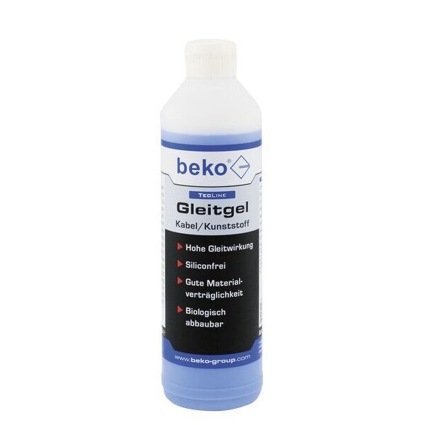 BEKO Gleitgel 299 604 TecLine 500ml Kabel/Kunststoff