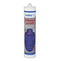 BEKO Silikon pro4 Premium 310ml zementgrau (MHD)