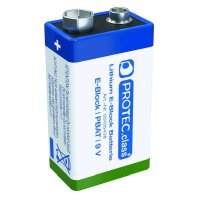PROTEC Blockbatterie PBAT 9V Lithium 1200mAh (MHD)