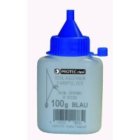 PROTEC Farbpulver PSSFP blau 100g für Schlagschnur