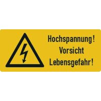 PROTEC Maschinenschild Hochspannung PMSHL (10 Stk.)