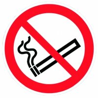 PROTEC Verbotszeichen Rauchen verboten PVZRV
