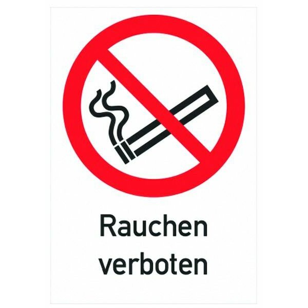 PROTEC Verbotsschild Rauchen verboten PVSRV