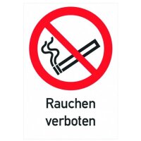 PROTEC Verbotsschild Rauchen verboten PVSRV