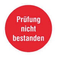 PROTEC Prüfplakette PPPNB Prüfung nicht bestanden