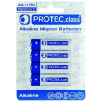 PROTEC.class Batterie PBAT AA Mignon 4Blister MHD