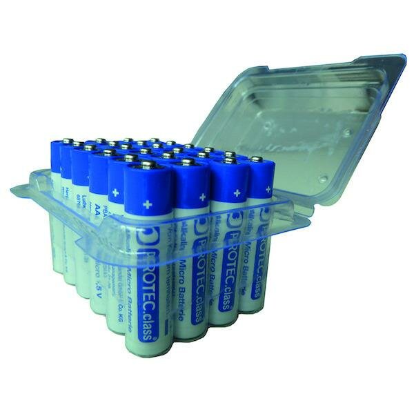 PROTEC Batterie PBAT AAA Micro 24er Blister MHD
