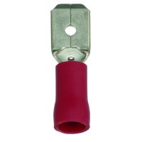 PROTEC Flachstecker PFSI 0510/2808 rot